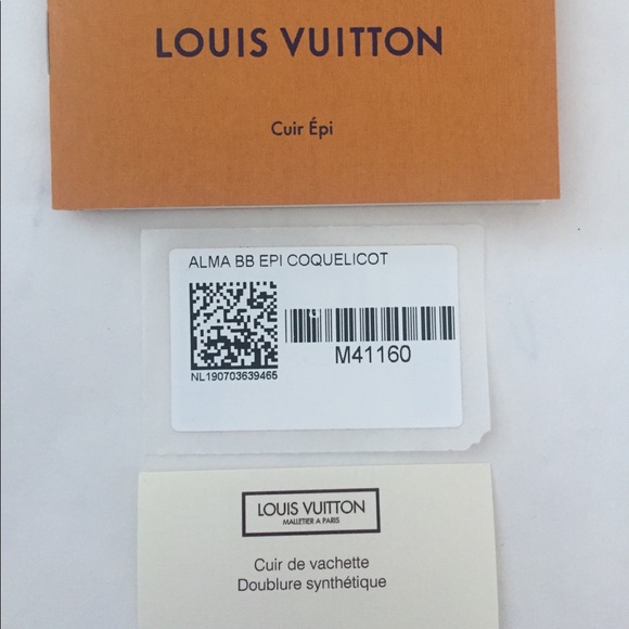 ❌SOLD❌ Louis Vuitton LV Alma BB epi coquelicot red - Picture 16 of 17